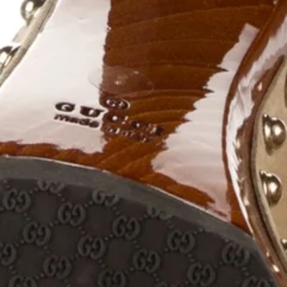 Gucci Ivory Suede Slingback w/platform - Picture 11 of 16